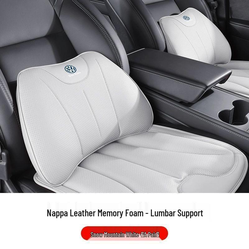Volkswagen Lumbar Support & Headrest: Compatible with Passat, Magotan, Sagitar, Bora, Lavida, Tharu, ID3/4/6.