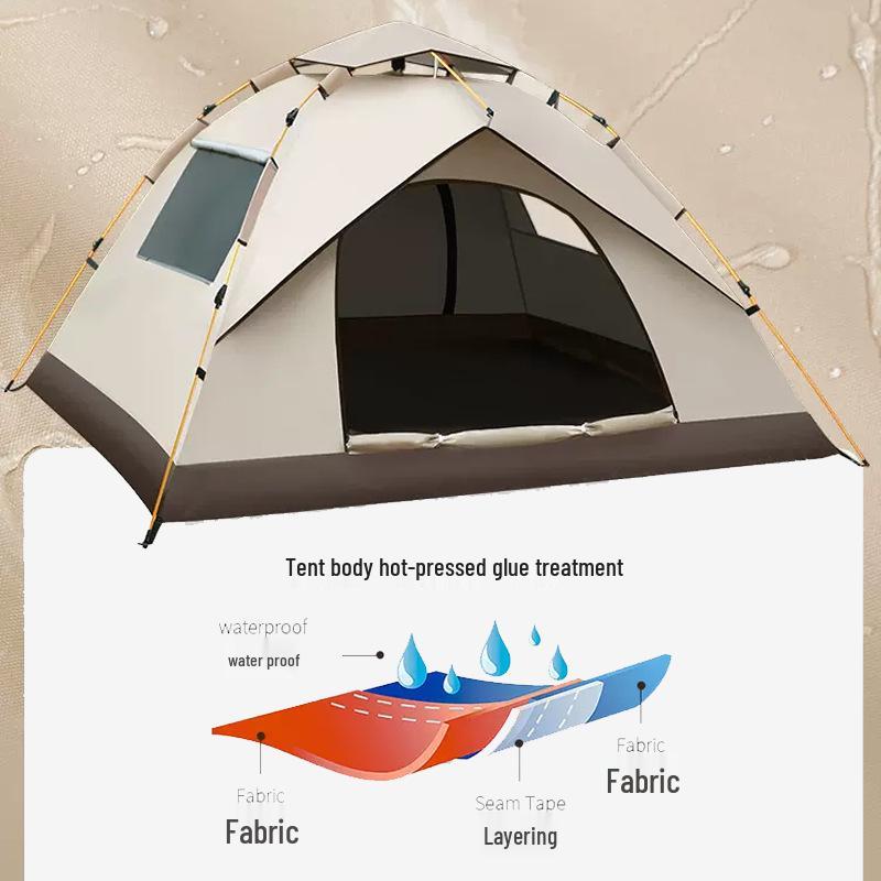 Портативная водонепроницаемая поп-ап палатка для кемпинга с защитой от солнца