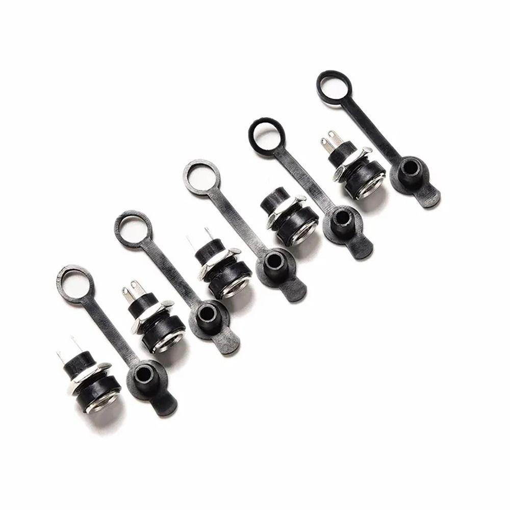 10 шт. DC022B 5,5 x 2,1 мм DC Power Jack 3,5*1,3 мм 5,5*2,1 мм 5,5*2,5 мм Разъем для монтажа на панель