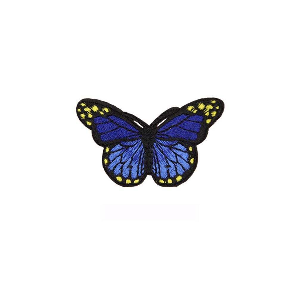 Sewing Badges Printing Butterfly Heat Transfer Sticker Iron On Patche Applique Clothes Patch