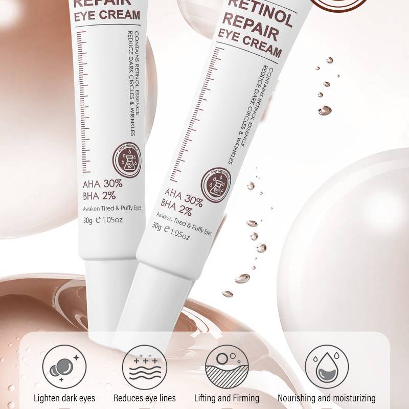 Крем для кожи вокруг глаз с ретинолом, увлажняющий, против морщин, подтягивающий, устраняющий темные круги, лосьон для кожи вокруг глаз