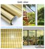 Светоотражающая оконная пленка односторонняя серебряная зеркальная стеклянная пленка терморегулирующая стеклянная виниловая тонировка солнцезащитная оконная наклейка рулон