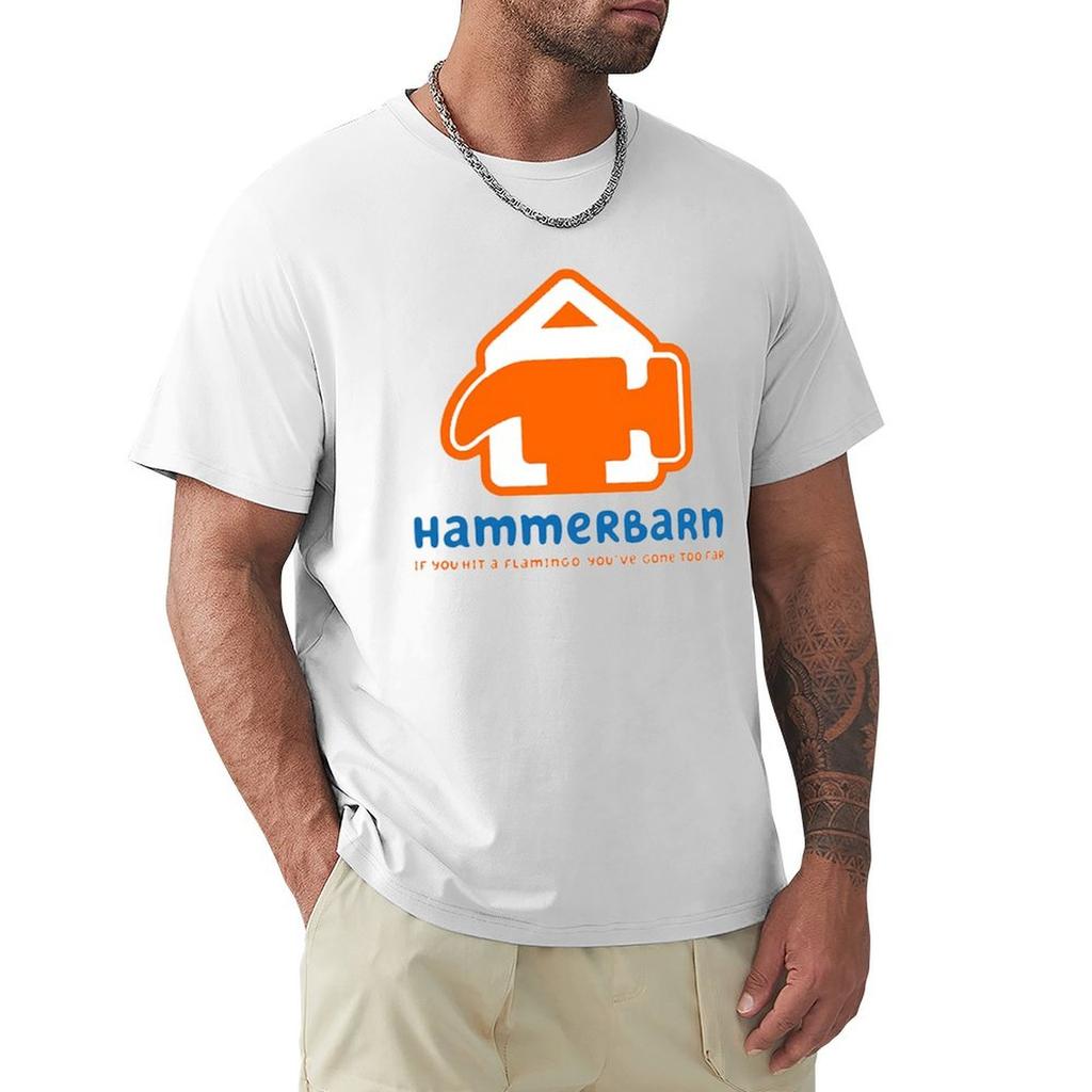 Funny Hammerbarn TShirt Trendy Print Short Sleeve TShirt