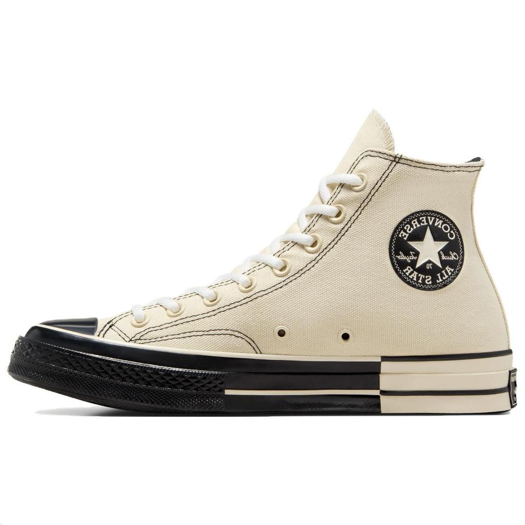 Converse Черные кроссовки унисекс Chuck 70 High Natural цвета слоновой кости кремовые A08188C