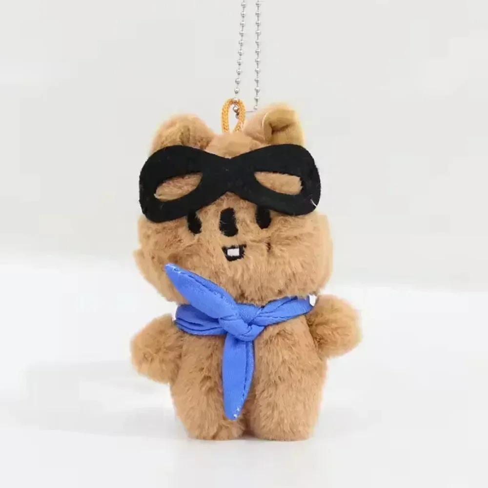 Kpop Skzoo Плюшевая Милая Разной Формы Собака Плюшевая Брелок Маленький Подвеска Детские Игрушки Подвески на Рюкзак Животные Брелок Подарок на День Рождения