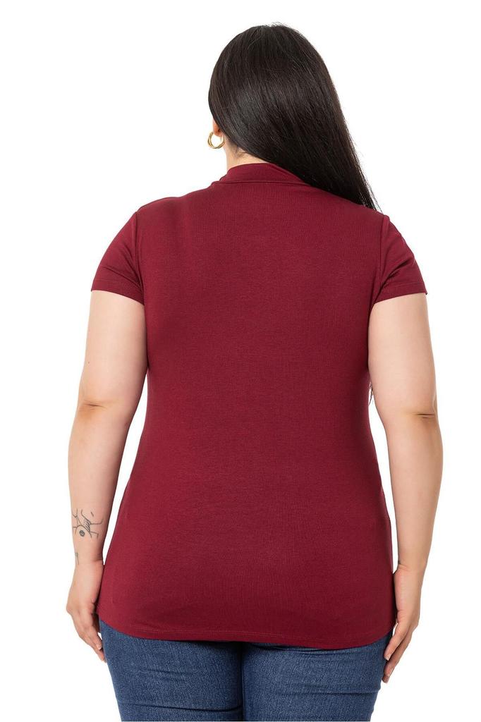 Женский стиль, боди большого размера, боди больших размеров, полуводолазка с коротким рукавом, вискозное боди изумрудного цвета