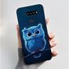 Soft Shockproof Phone Case For LG K50S Bumper Silicone Black Case New Design Viral Pattern Koi Shell Cute Colorful Cover