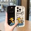 Phone Case: 2D Flat Design, Suitable for iPhone 18, 17, 16, 15, 14, 13 Pro Protective Cases, Vacation Giraffe, Perfect Christmas and Halloween Holiday