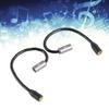 Female to Male MMCX to 2 Pin 0.78mm Adapter Cable for AS10 AS06 AS10 ZST ZS3AS10 Daily Use