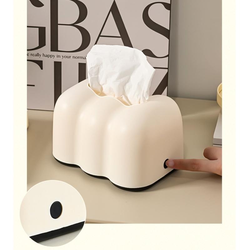 Роскошная креативная коробка для салфеток «Молочное облако» для гостиной, настенная, для использования в автомобиле, держатель для бумажных полотенец, украшение, элегантный дизайн, для хранения вещей в доме
