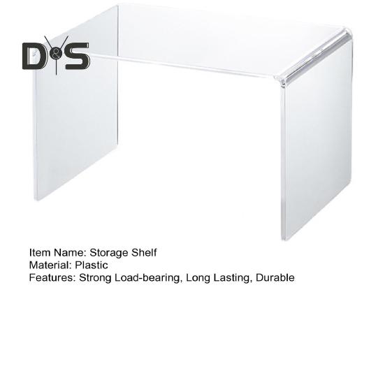 Прозрачная полка для хранения кухонного шкафа, прочная, не требующая сборки, столешница, прозрачный шкаф, органайзер, подставка для специй