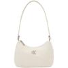 CALVIN KLEIN Fabric Shoulder Bag Medium Women's Ivory 4K0009G-YAS