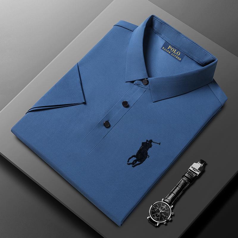 Polo Ralph Lauren 2025 Лето Новая Цветная Вышивка Пони Бизнес Поло для Отдыха