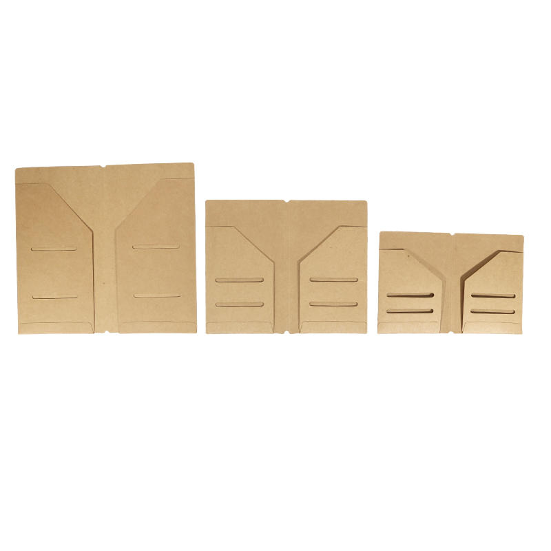 Kraft Paper Storage Bag Traveler's Notebook Journal Diary Plug-in Type File Holder Card Storage Bag Tickets Pocket