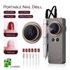 Портативная дрель для ногтей 35000 об/мин, пилинг, удаление мозолей, полировщик для удаления ногтей, малошумный ЖК-дисплей, инструменты для красоты ногтей