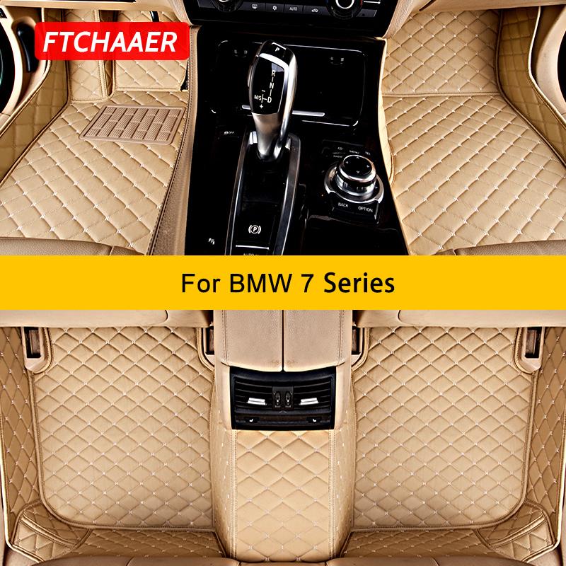 Автомобильные коврики для BMW 7er E65 F01 F02 F03 F04 G11 G12 Автомобильные ковры Аксессуары для ног Coche