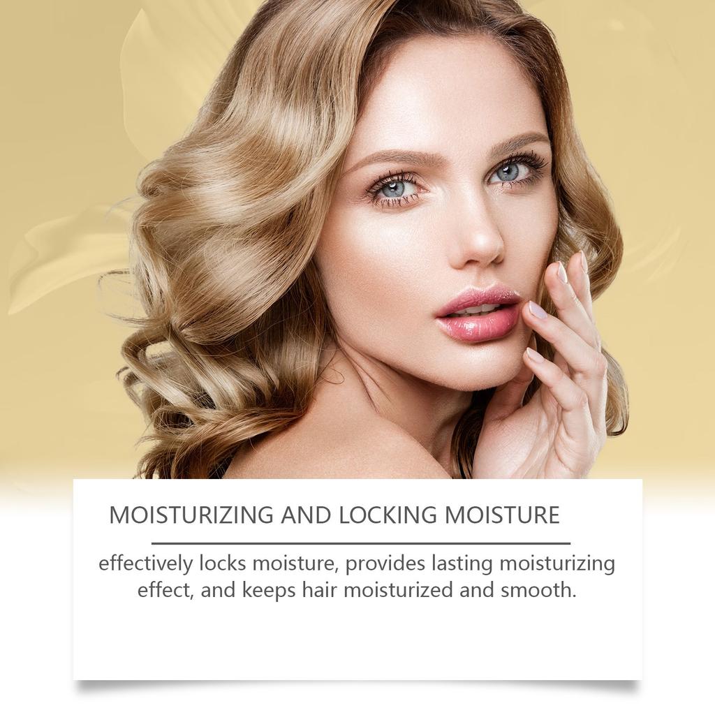 Сыворотка для разглаживания волос, шелковистое масло для волос, питает поврежденные волосы, придает легкую текстуру, уменьшает пушистость с помощью кондиционера для волос. 100 мл