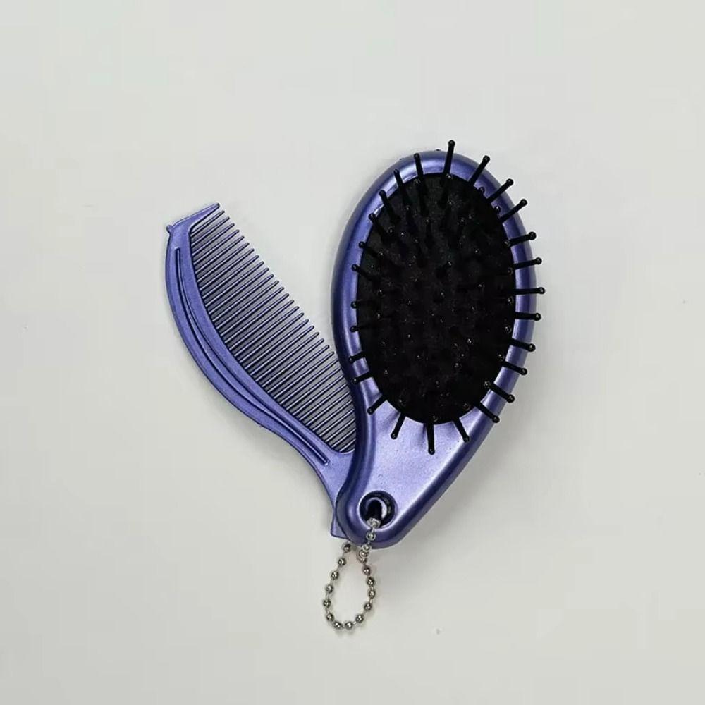 Foldable Air Cushion Comb 3 in1 Travel Massage Comb Fashion Portable Hair Brush Styling on-the-Go