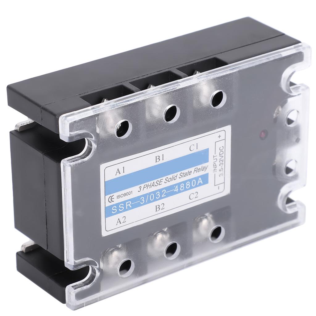 3-фазное твердотельное реле SSR30324880A DCAC 480V Оборудование управления распределением