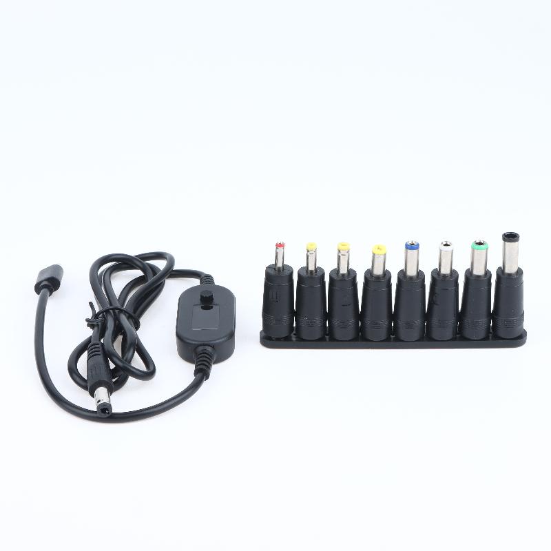 140W Type C to DC Charging Cable Set Wide Voltage Compatible Fast Charging Cord for Laptops Routers Small Office Electronics