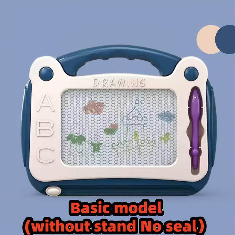 Детская доска для рисования, игрушки, обучающие игрушки для раннего развития, идеальные подарки для мальчиков и девочек(4 штампа+1 кисть+4 скобки)