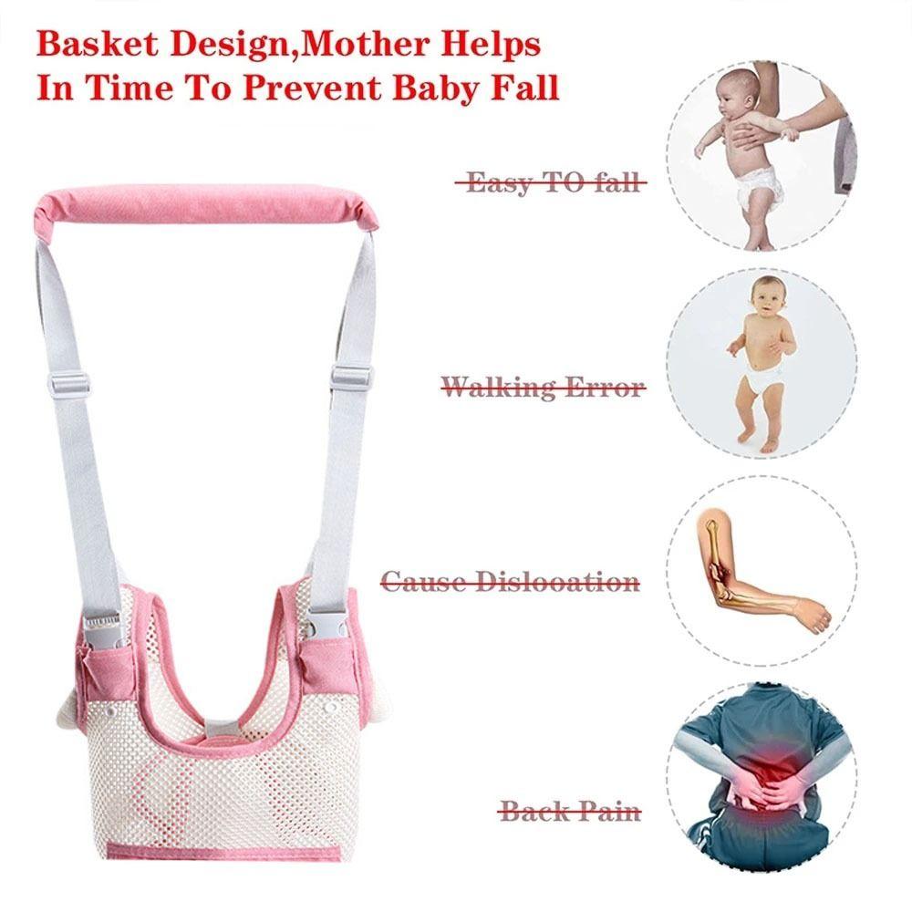 Handheld Infant Walker Harness Safety Toddler Assistant Belt Kids