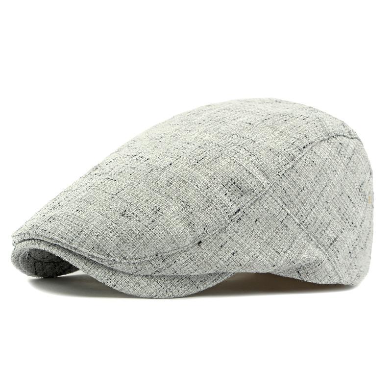 Весенний берет мужской британский винтажный кепка-козырек осенняя кепка с козырьком