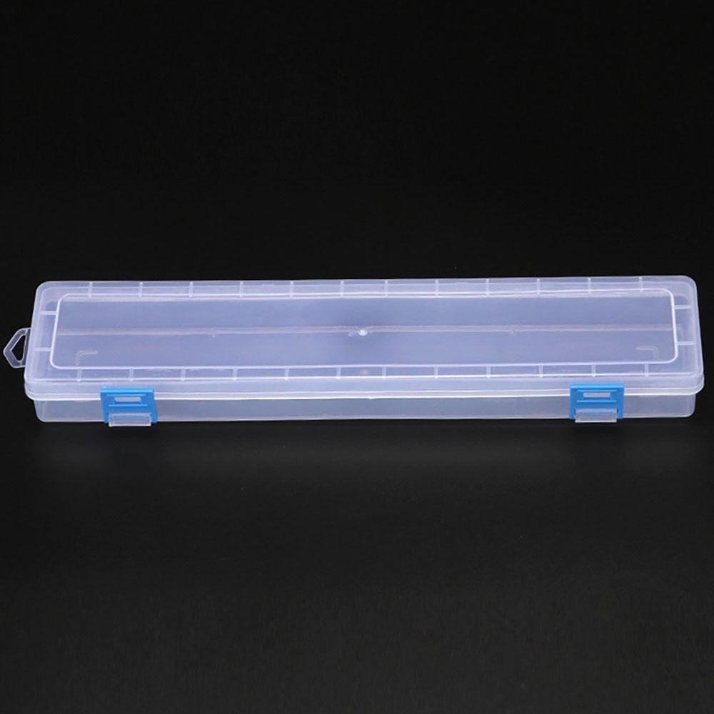 1 шт. Прозрачный пенал для хранения карандашей для кистей, карандашей для рисования, акварельных ручек