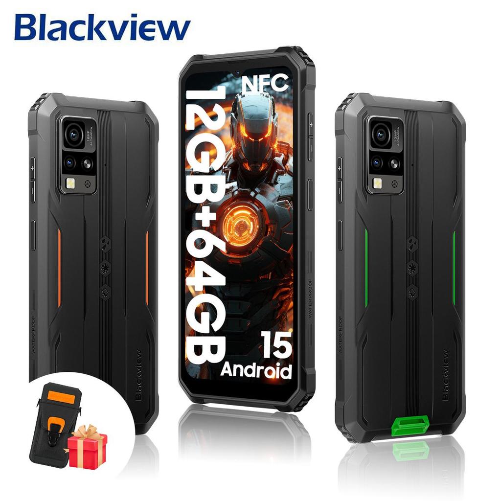 Blackview Защищенный телефон BV4800 SE 4 ГБ 64 ГБ 5100 мАч Android 15 смартфон
