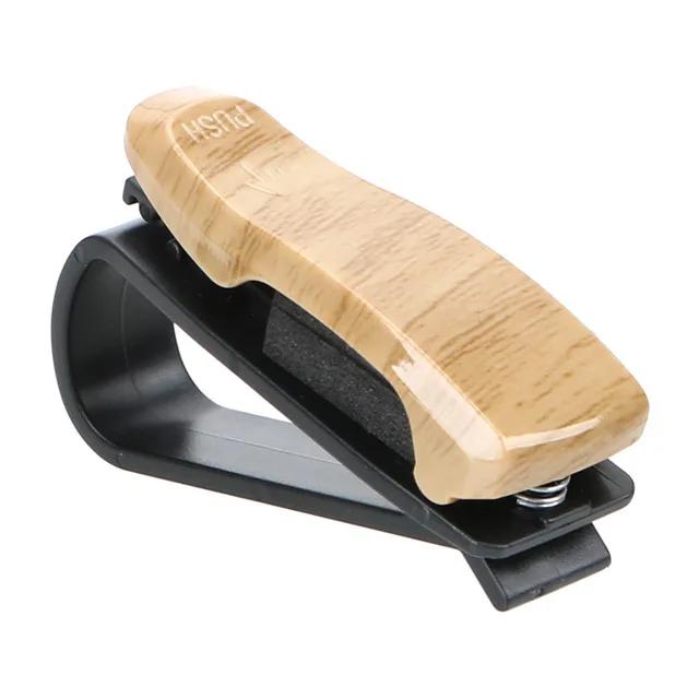 Универсальный автомобильный солнцезащитный козырек, коробка для очков, зажим для очков, держатель для карточек, держатель для билетов, подставка с застежкой, чехол для ручек, аксессуары для очков