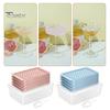 Mini Sphere Ice Tray Cube with Bin And Scoop, Small Round Balls Ball Mold for Coffee Drinks, Easy Release Stackable Silicone Freezer Clean