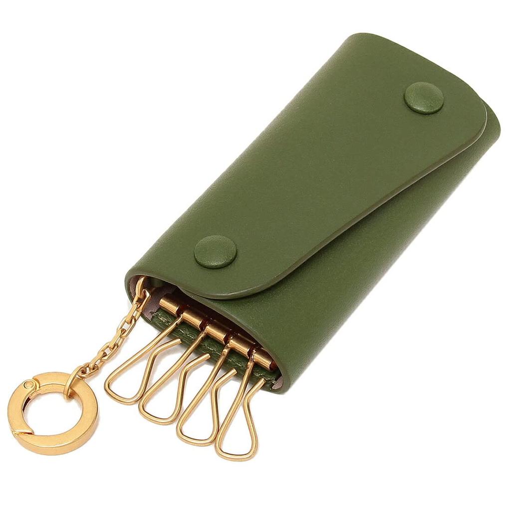 Key Case Key Ring Green IL BISONTE SKH090 PV0011 GR236G SKH087 [IL BISONTE] Men's Women's [Item]