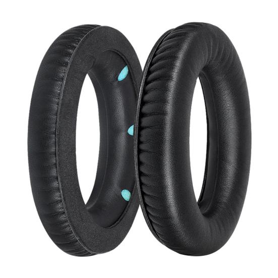 1 Pair Headphone Good Noise Insulation Cover Breathable Ultra Soft Faux Leather Headset