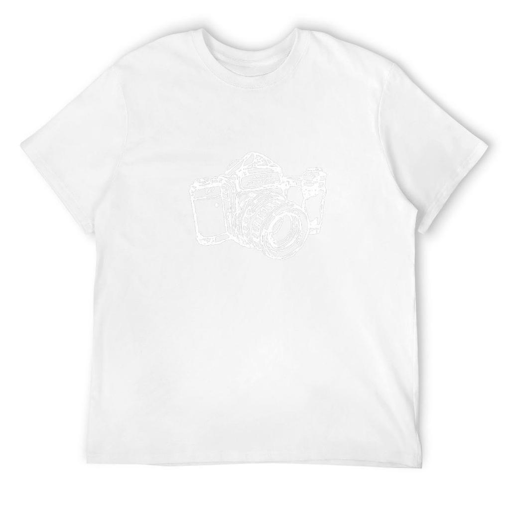 Pentax 6X7 Среднеформатная камера Футболка ЛЮКС мужская рэперская с графикой однотонная на заказ мужская одежда