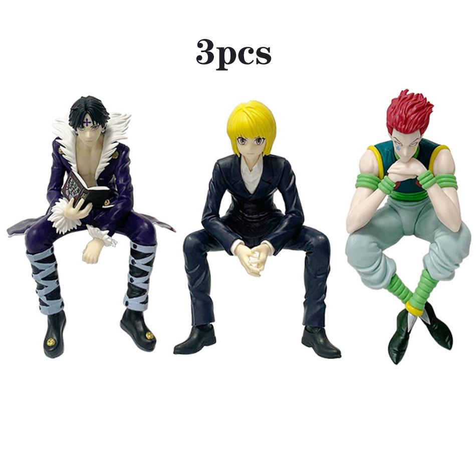 Фигурка Аниме HunterxHunter Курапика Хролло, Исока, Хисока, коллекция игрушек, модель крышки для лапши, подарок
