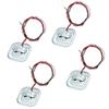 4Pcs 3 Wired Load Cell Electric Resistance Half Bridge Weighing Sensor Weight Sensor  DIY Projects