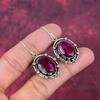 Ruby Earrings Gemstone Jewelry, 925 Solid Sterling Silver Handmade Earrings, Latest Design Jewelry