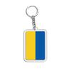 1PC Acrylic Fashion Key Holders Charm Keyring Gifts Car Decor Flag Key Chain Flag Key Chains Flags Bag Pendants