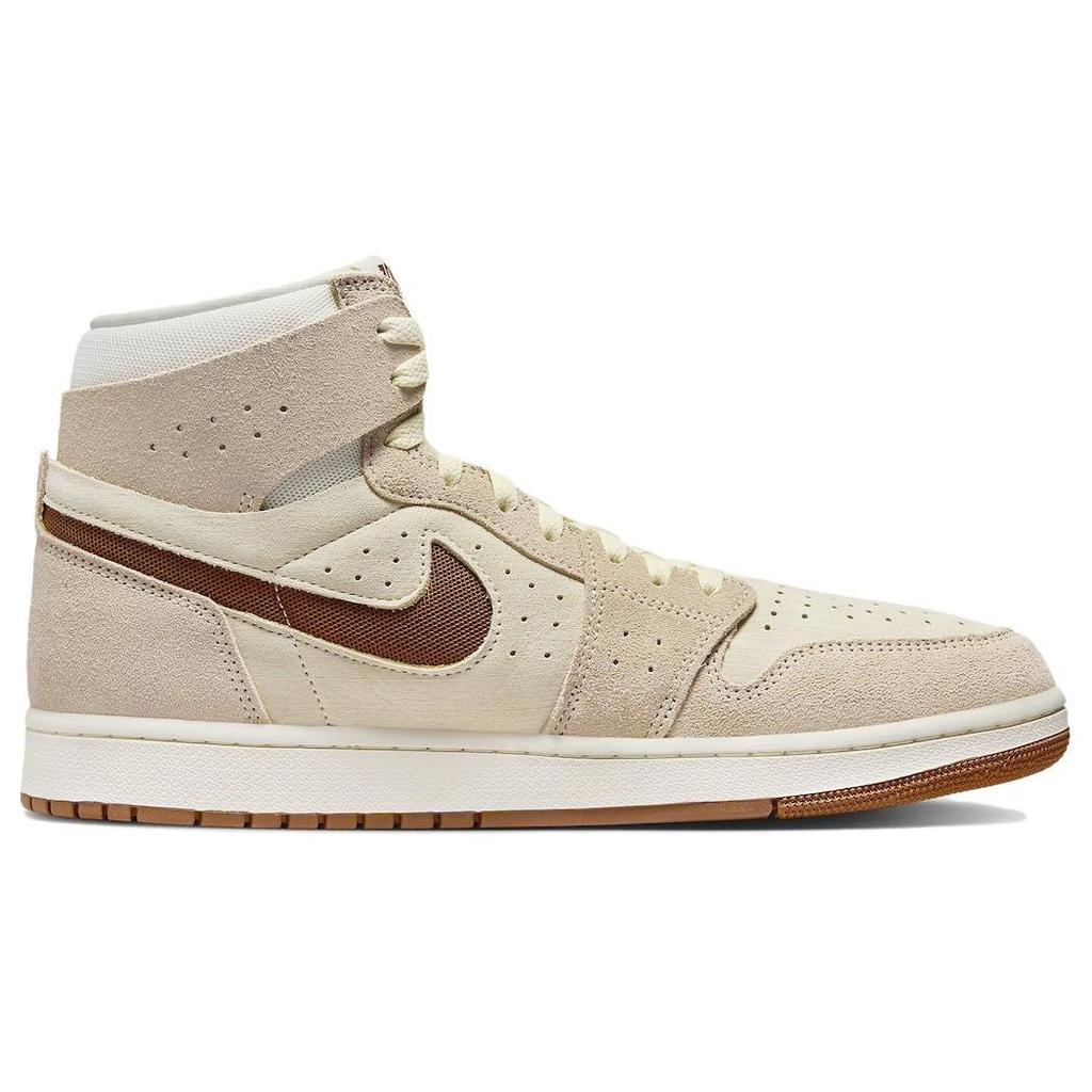Air Jordan 1 High Zoom Comfort 2 Legend Coffee Мужские кроссовки White Sail Legend-Medium-Brown DV1307-120