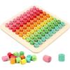 Wooden Math Learning Toy, Calculating Board 1 X 1, Multiplication Table, Learning Toy, Gift for Children