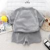 Children's Summer Casual Korean Version of Loose Baby Cotton Comfortable T-shirt Suit