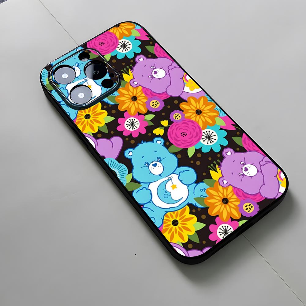 Cute Care Bearss Phone Case For Iphone 16 15 12 14 Se 2020 16 Pro Picture Printing/pattern Max 11 13 Xr X Xs Mini Plus Funda She