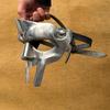 MF Doom Gladiator Mask Антикоррозийная стальная маска для лица для косплея, костюмов, рождественских подарков