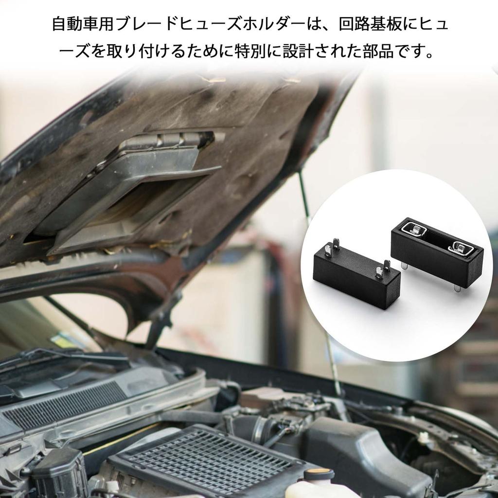 PAVIKE 10 Pcs Universal Fuse Holder Car Fuse Holder,Car Fuse Holder,Universal Car Fuse