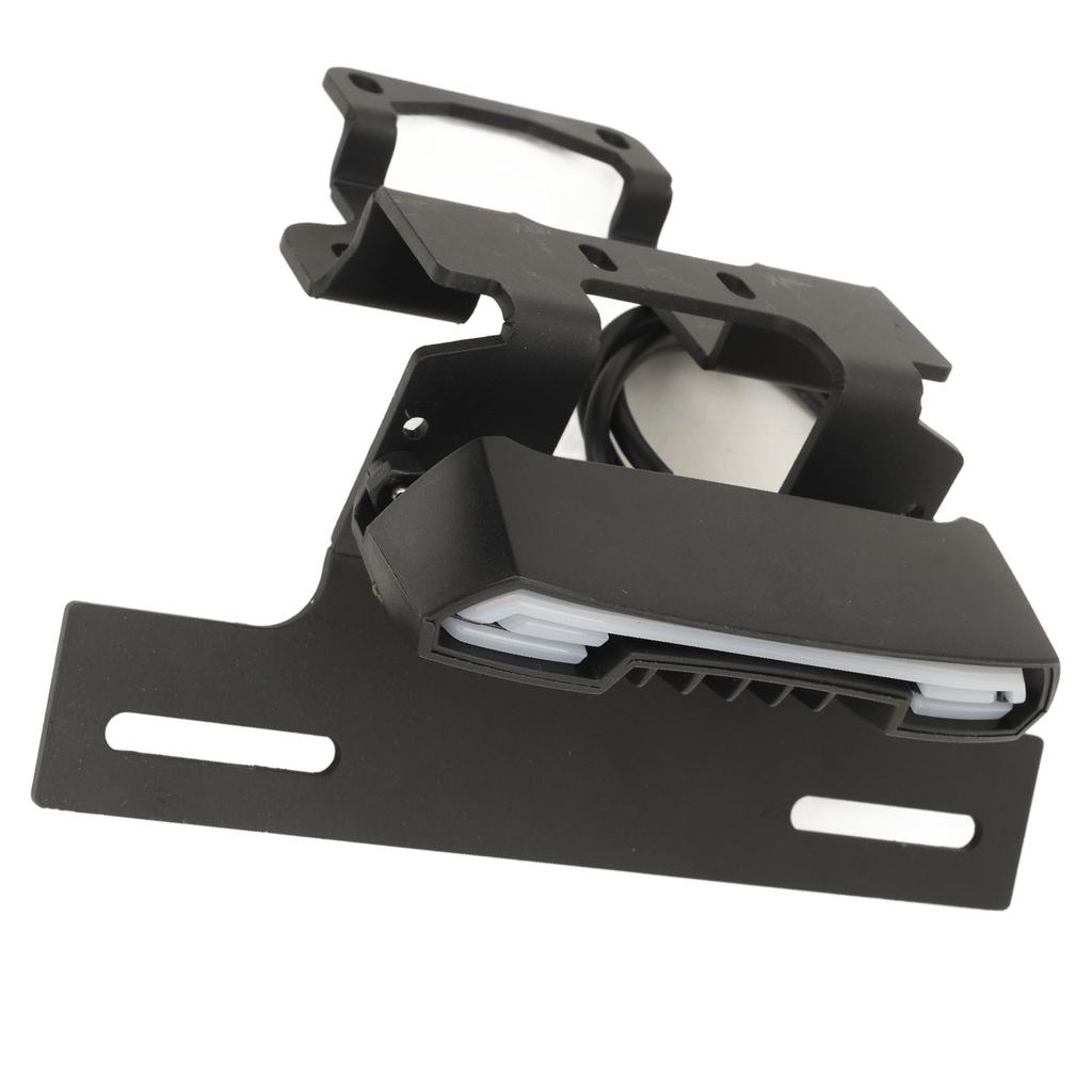 Держатель номерного знака мотоцикла с водонепроницаемым задним фонарем, устойчивым к ржавчине, подходит для KLX230 R KLX230SM