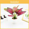 Epipremnum Aureum Simulated And Dasheen Leaves Potted Artificial Ornaments Plant