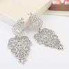 Vintage Women's Bohemian Hollow Design Long Drop Dangle Earrings Piercing Jewelry
