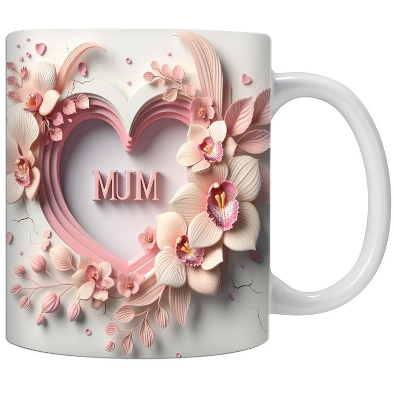 Керамическая кружка для кофе и чая День матери