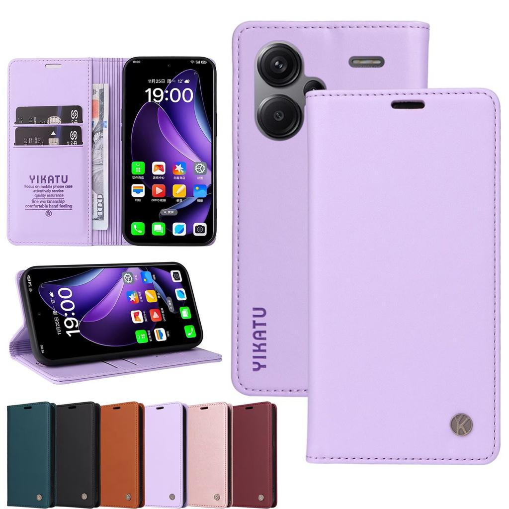 Магнитный кожаный чехол-кошелек с откидной картой для Xiaomi Redmi Note 11 Pro Plus 5G 11E 10T 10S 10 4G 9T 9S 9 8T 8 T K80 K70 K60 Ultra