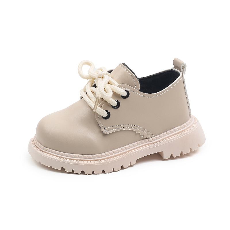 2024 Обувь для школы для девочек, униформа, британская мода для мальчиков, детская мода, повседневные мокасины с круглым носком, нескользящая детская обувь